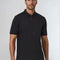 Black Polo Shirt with Zip