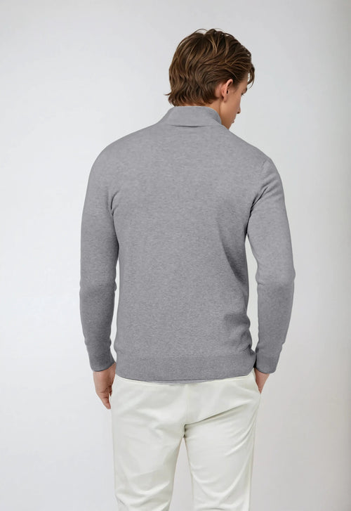 Half Zip Sweater – Dark Grey