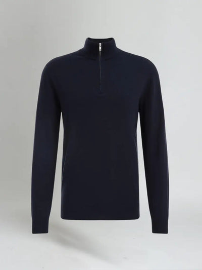 Half Zip Sweater – Navy