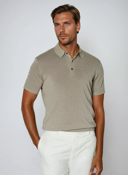 Khaki Polo Shirt