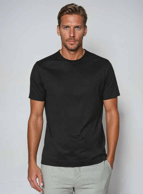 Signature Supima T-shirt – Black