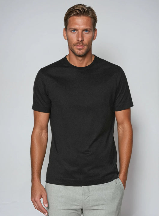 Signature Supima T-shirt – Black