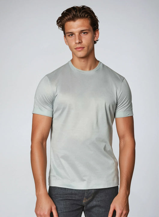 Signature Supima T-shirt – Light Grey