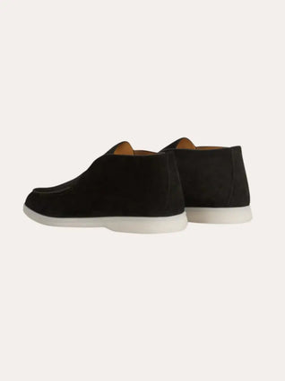 Suede City Loafers – Black