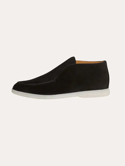 Suede City Loafers – Black