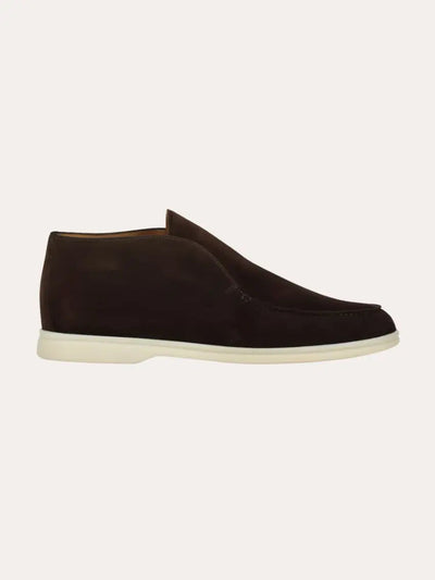Suede City Loafers – Dark Brown