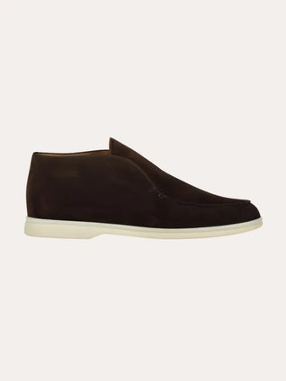 Suede City Loafers – Dark Brown