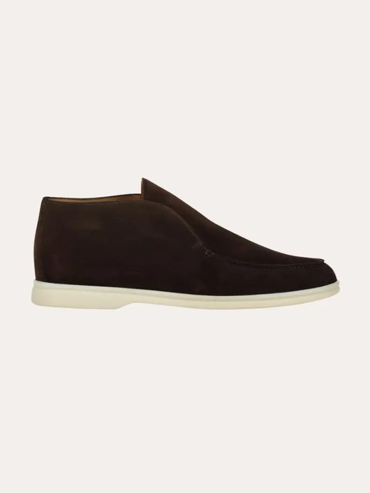 Suede City Loafers – Dark Brown