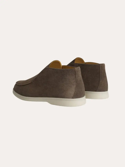 Suede City Loafers – Dark Grey