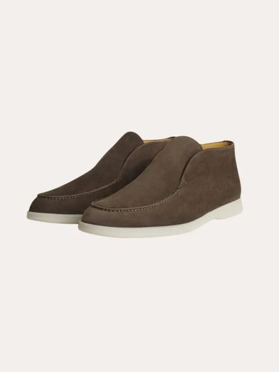 Suede City Loafers – Dark Grey