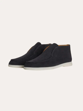 Suede City Loafers – Navy Blue